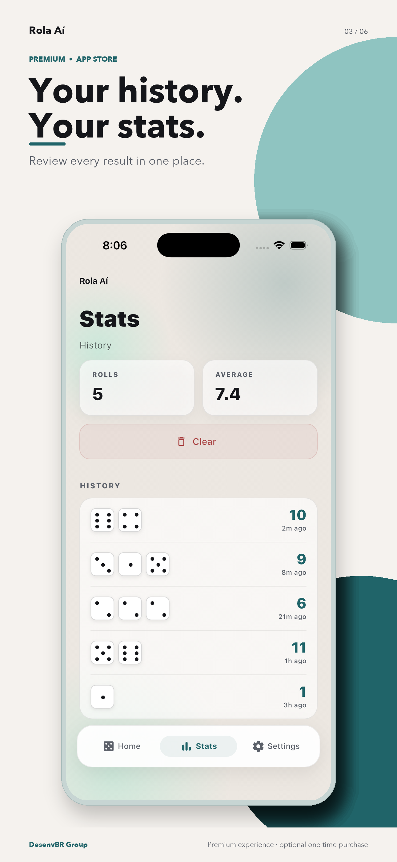 Review every result in one place.