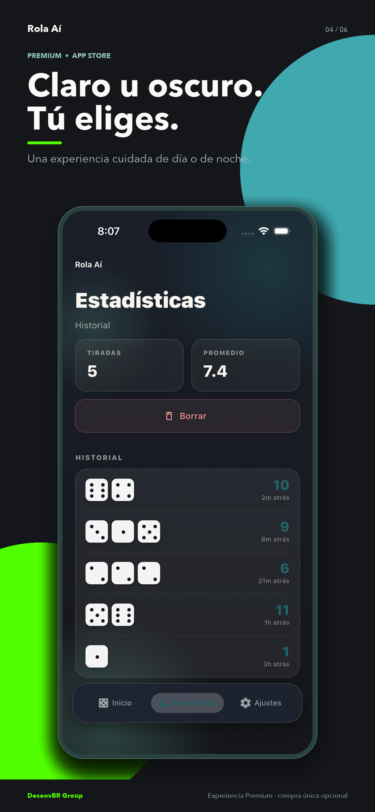 Una experiencia cuidada de día o de noche.