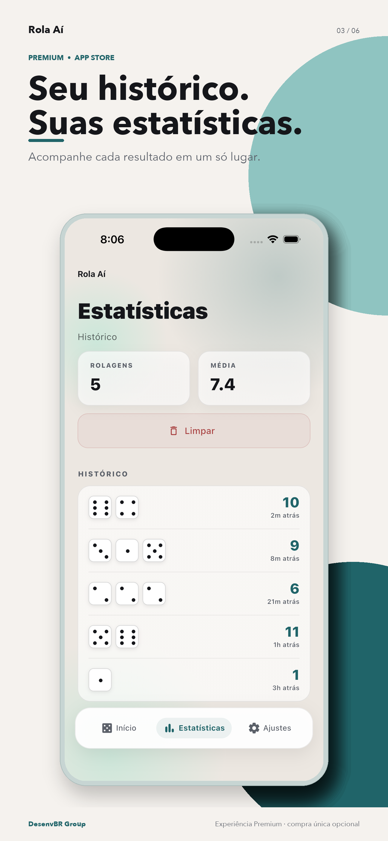 Acompanhe cada resultado em um só lugar.